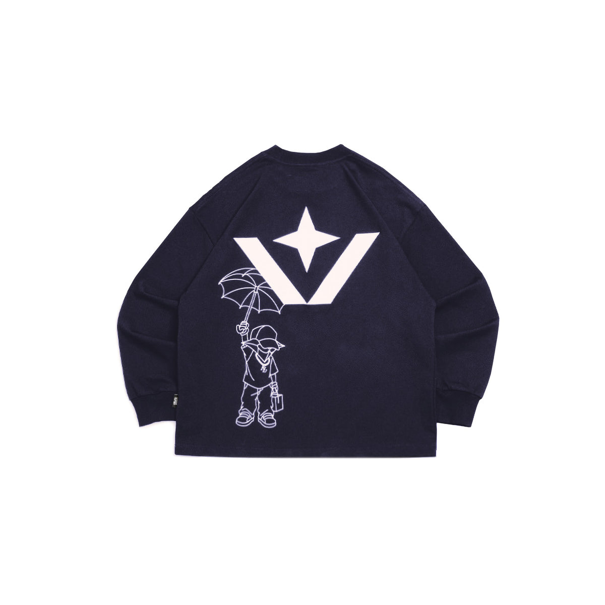KL Legacy Victory Long Sleeve Tee Navy Blue