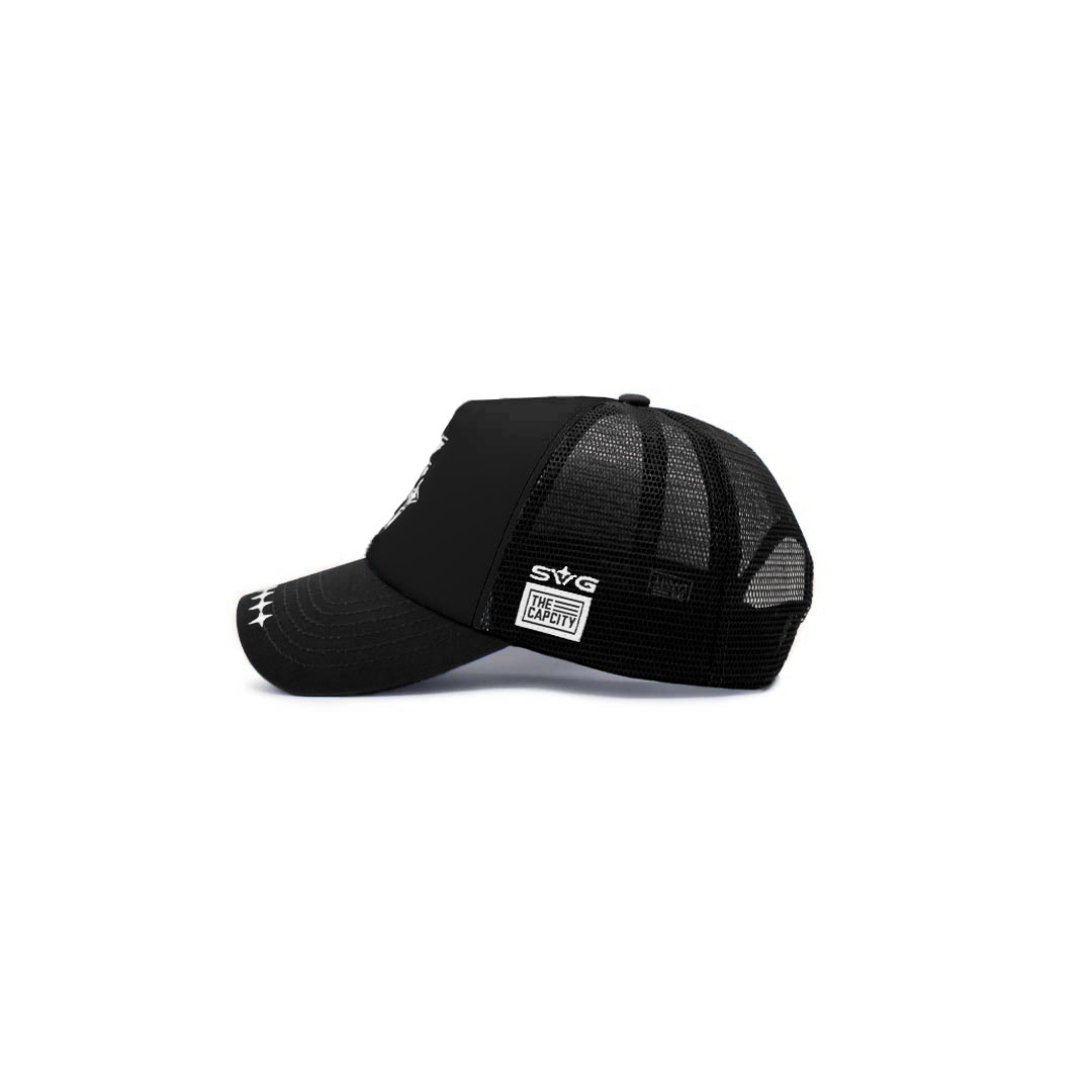 KL Legacy 'The Astral Array' Puffy Trucker Black