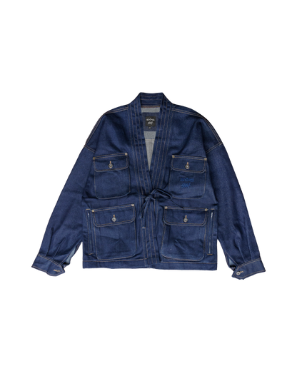 The Astral Furi Blue Kimono Set