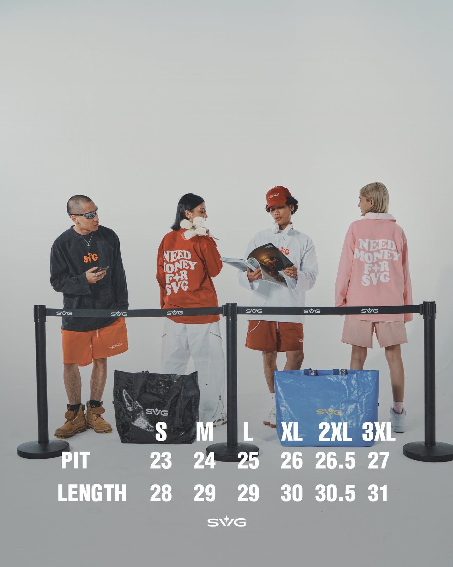 Need Money For SVG Wash Longsleeve Tee