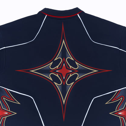 Japan '98 Flame Jersey Blue