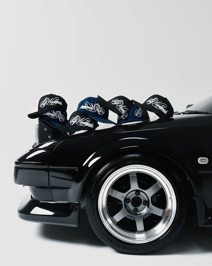 Cursive Snapback Blue
