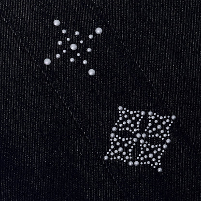 SS26 Stud Jeans Black