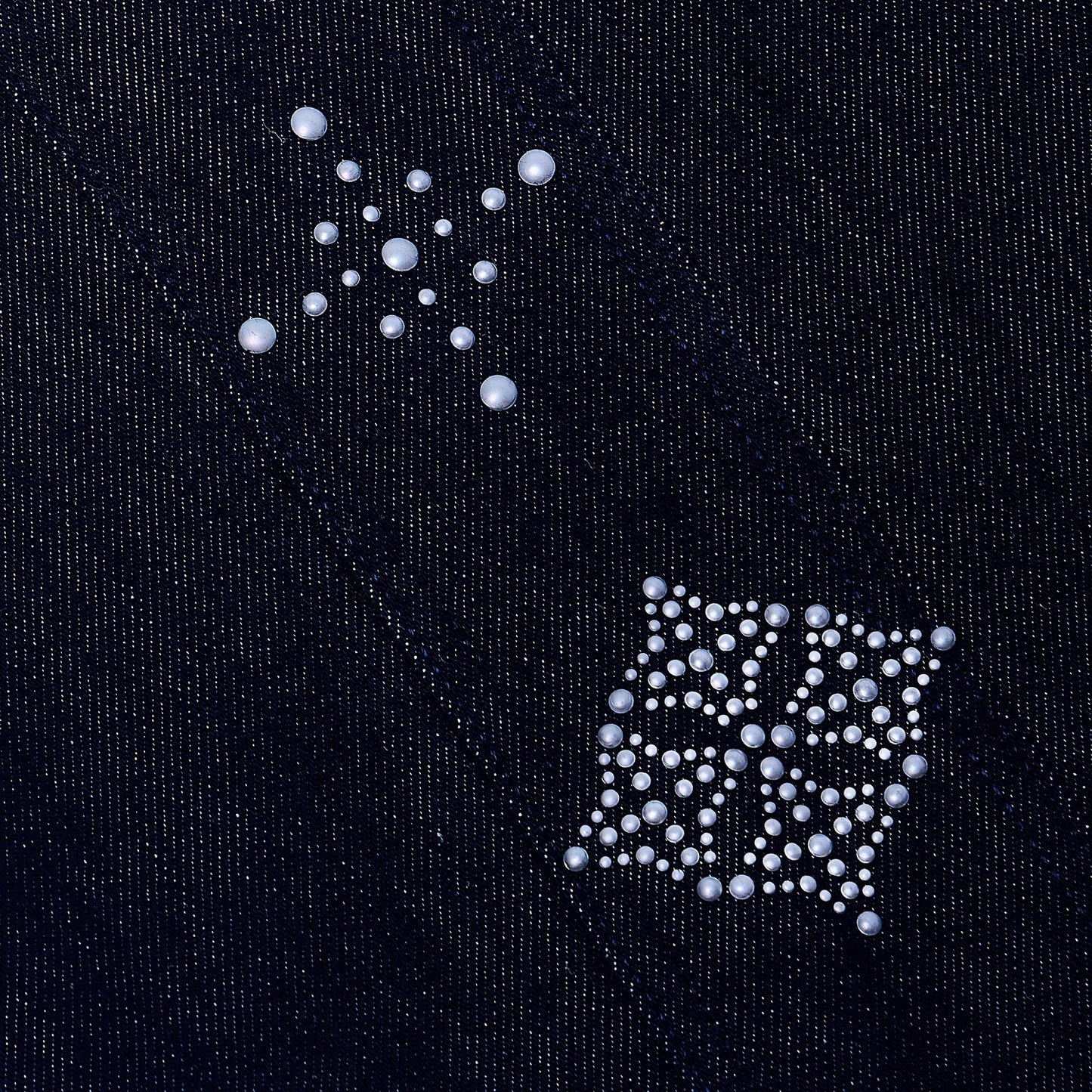 SS26 Stud Jeans Blue