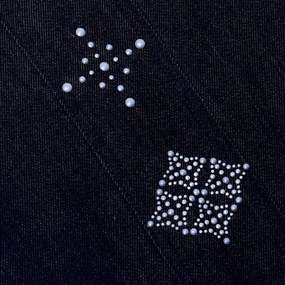 SS26 Stud Jeans Blue