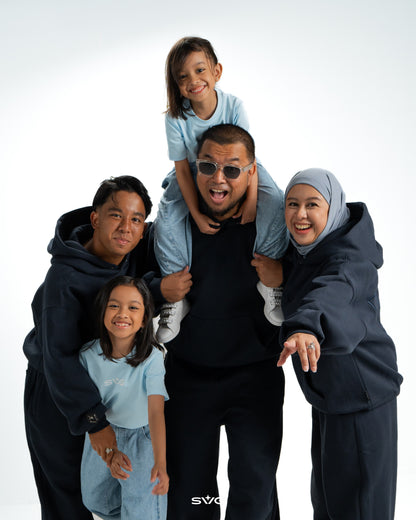 SWEATSUIT DARKBLUE SET