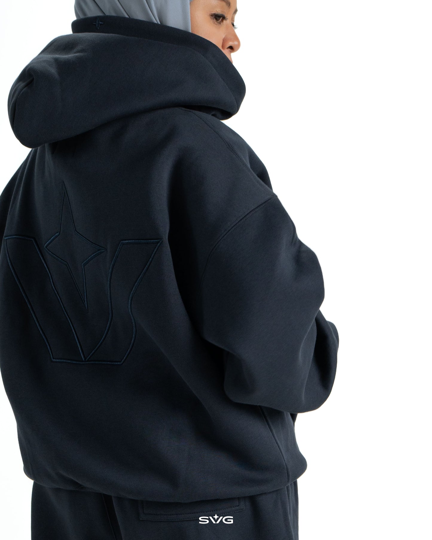 SWEATSUIT DARKBLUE SET