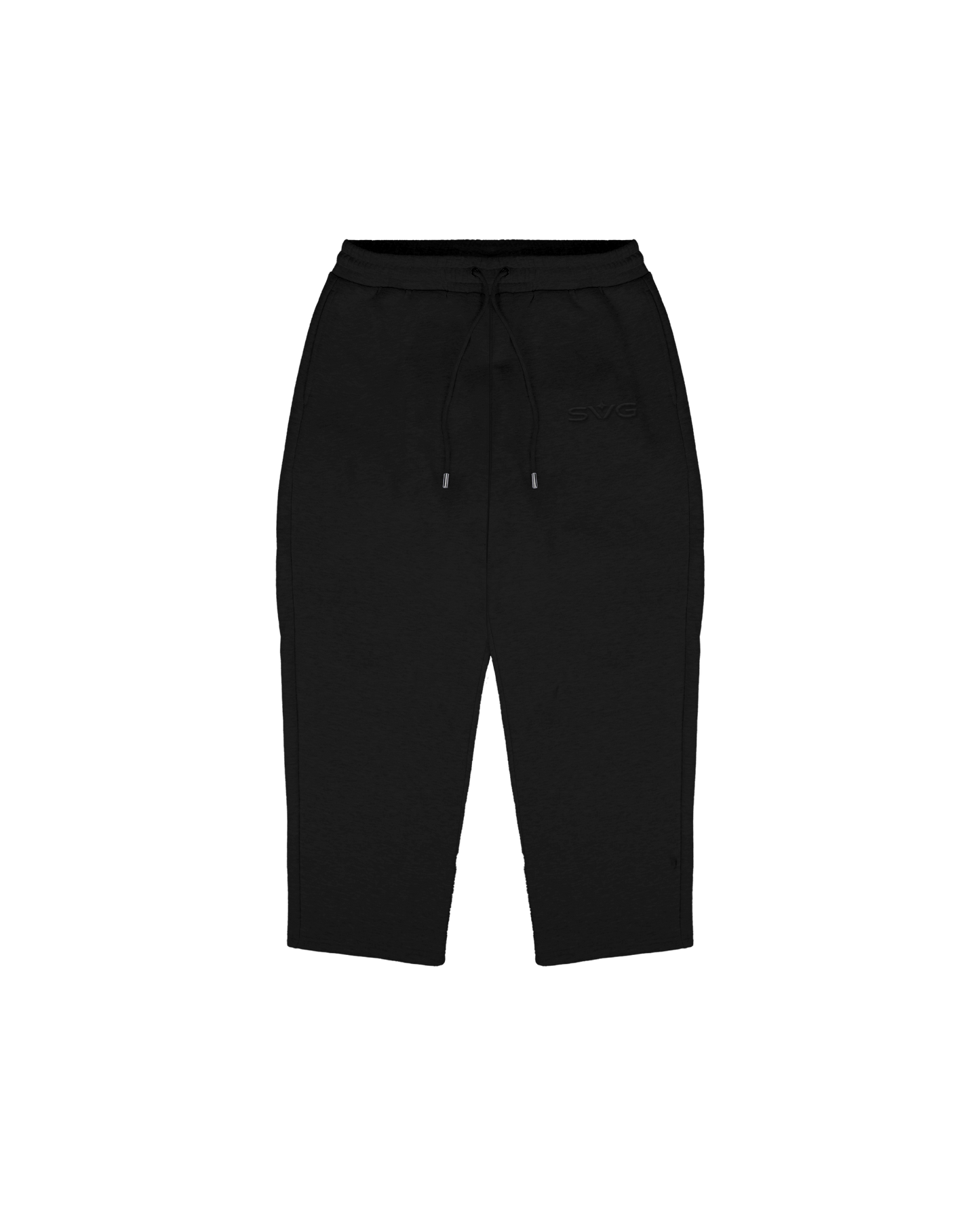 Zipped Black Suit Set