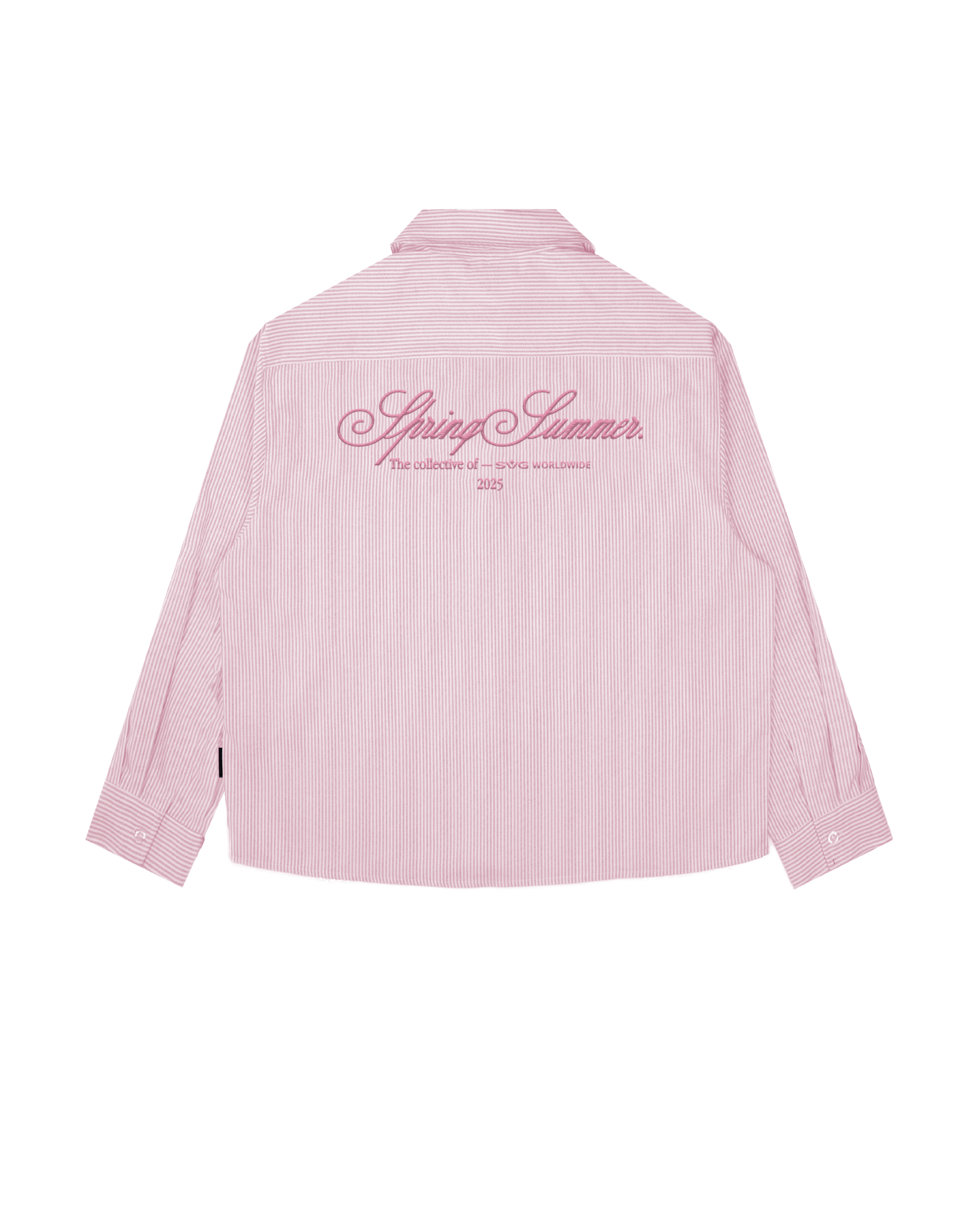 Spring Summer Pink Stripes Shirt