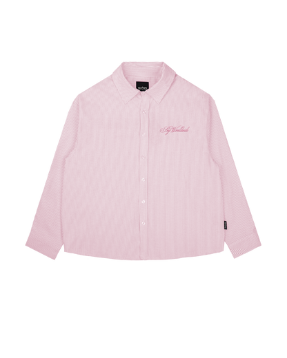 Spring Summer Pink Stripes Shirt