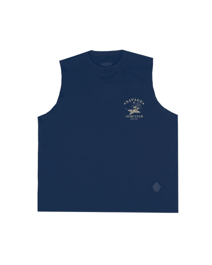 Surf Club Navy Blue Sleeveless