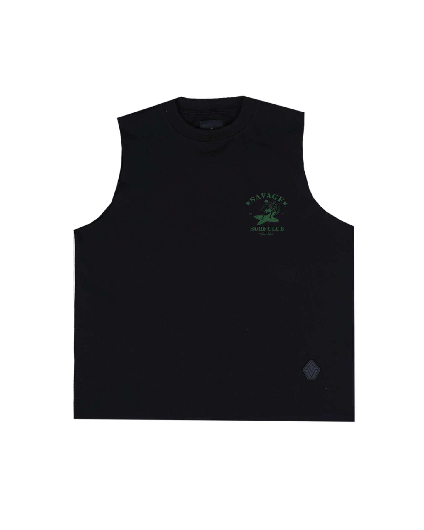 Surf Club Black Sleeveless