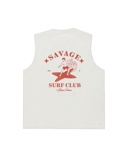 Surf Club White Sleeveless