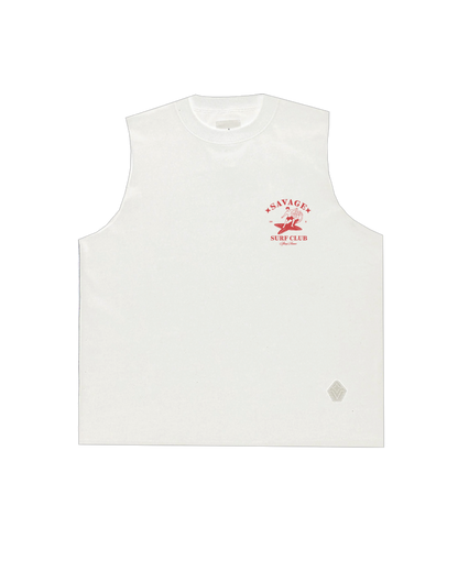 Surf Club White Sleeveless