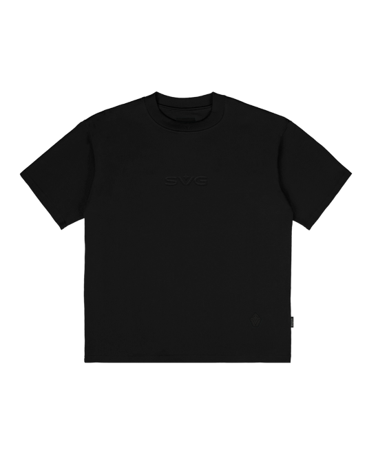 Embroidery Victory Black Tee