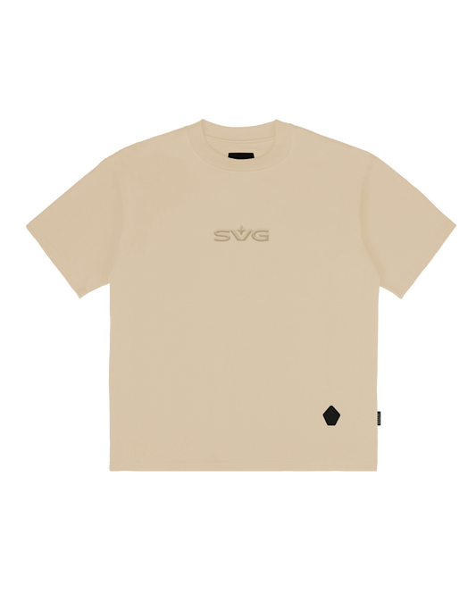 Embroidery Victory Beige Tee