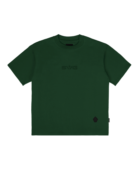 Embroidery Victory Green Tee