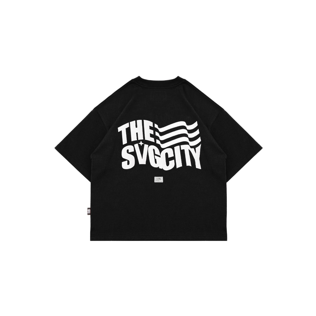 The SVG City Waving Flag Tee Black