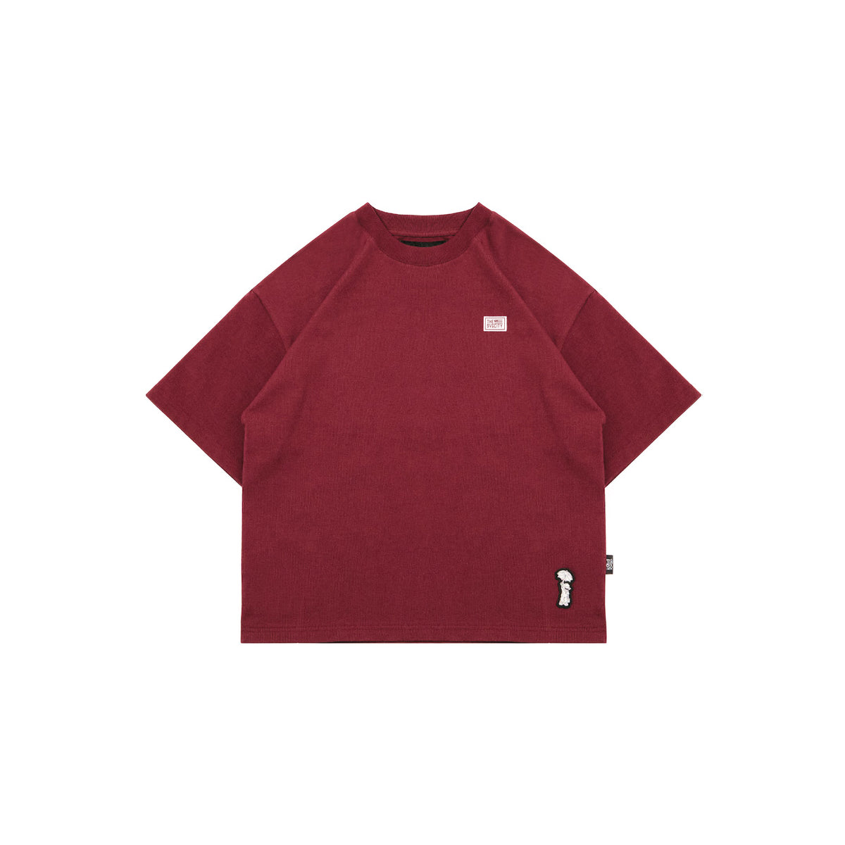 The SVG City Waving Flag Tee Magenta