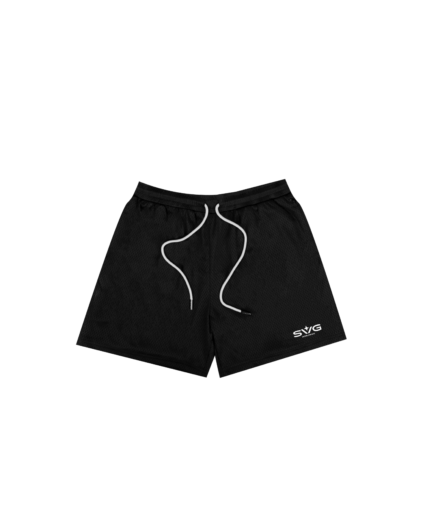 SVG Mesh Black Short