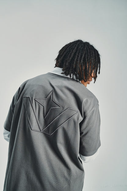 Embroidery Victory Grey Tee