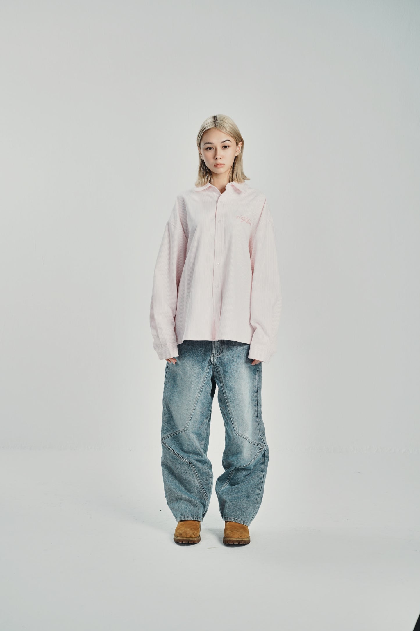 Spring Summer Pink Stripes Shirt