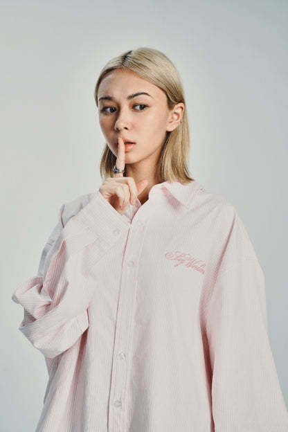 Spring Summer Pink Stripes Shirt