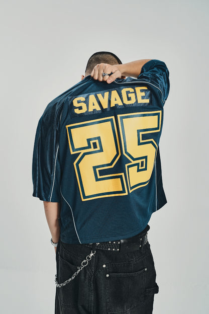 Summer Gamebreaker Navy Blue Mesh Jersey