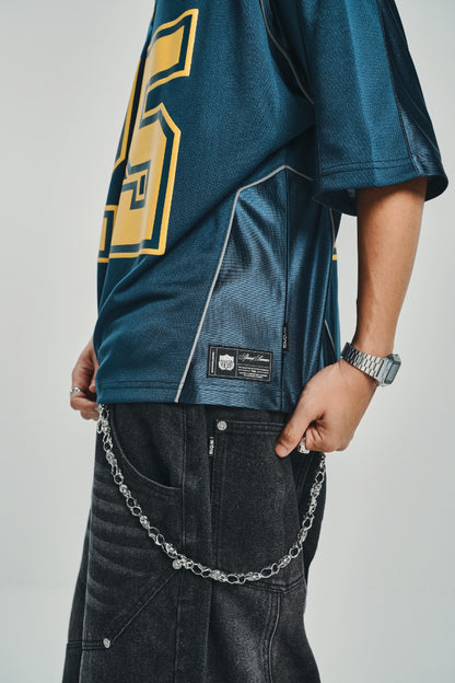 Summer Gamebreaker Navy Blue Mesh Jersey