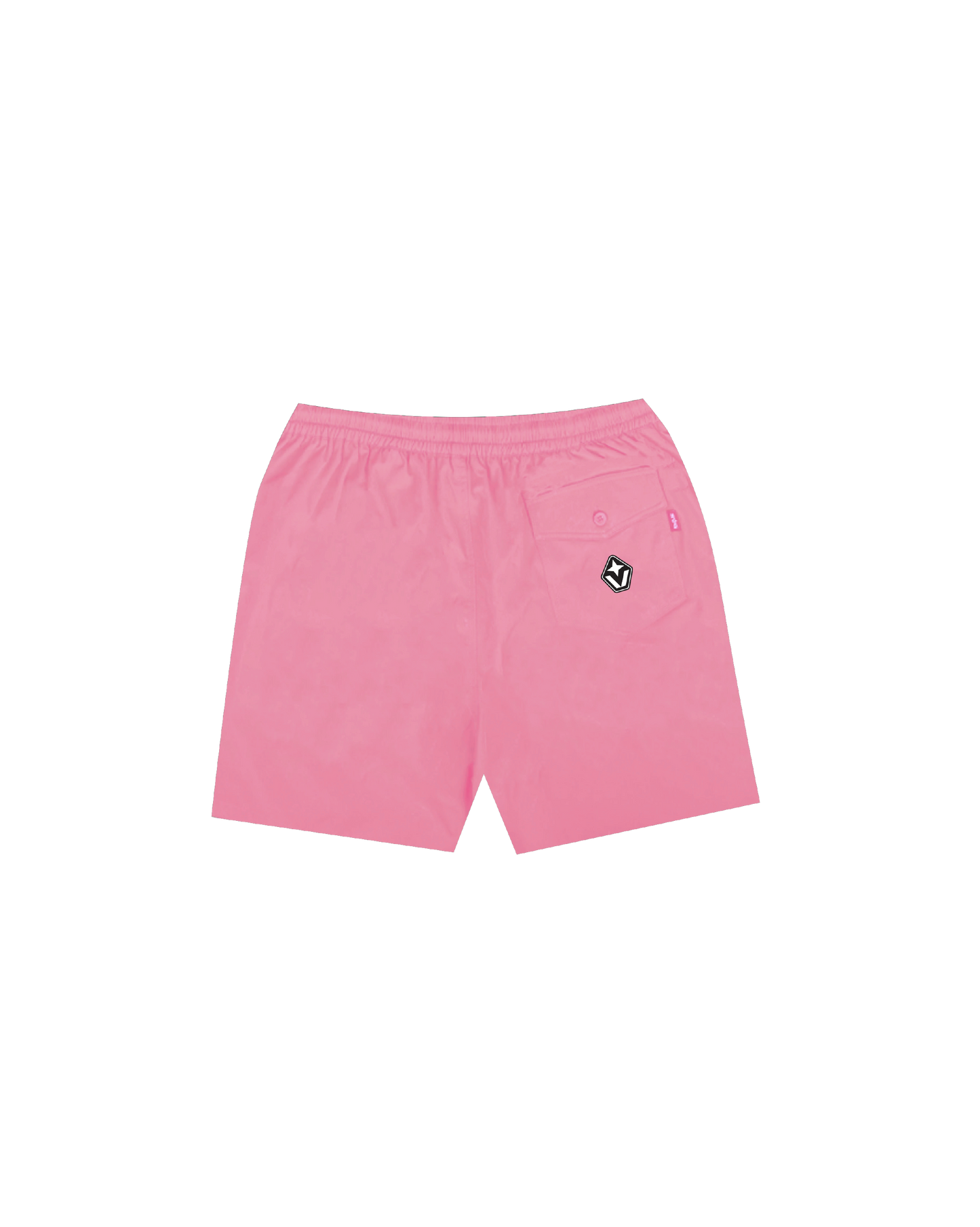 Cursive Pink Short