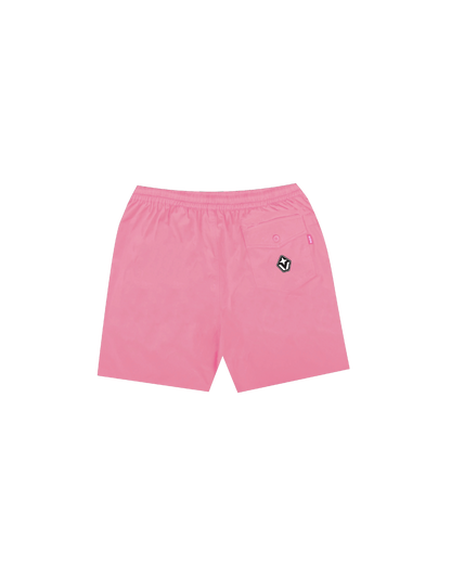 Cursive Pink Short