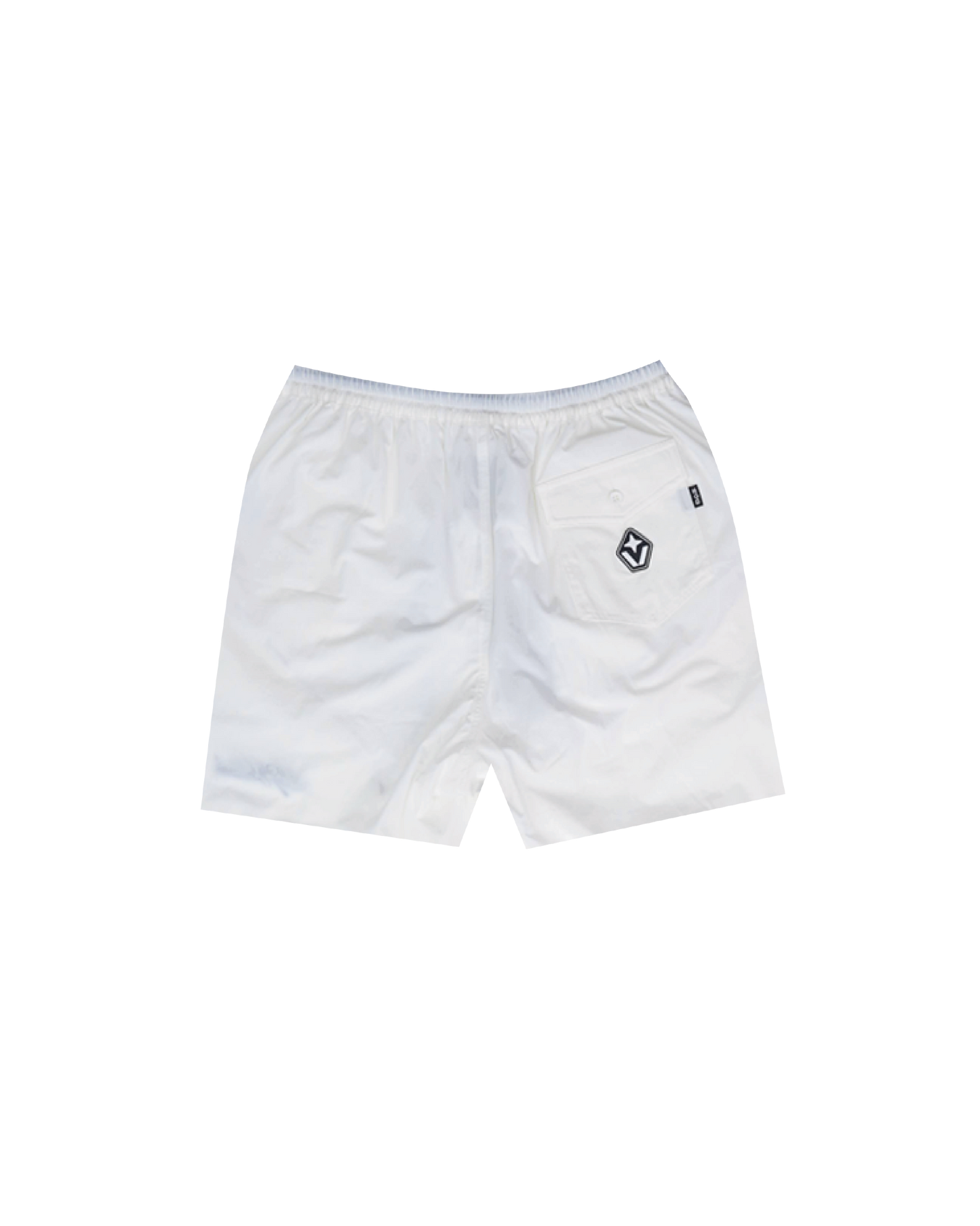 Cursive White Short